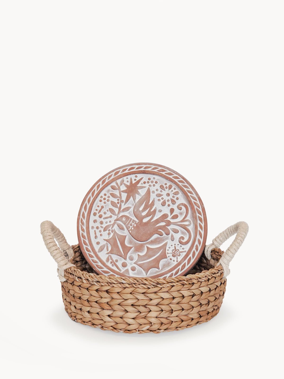 Bread Warmer & Basket - Bird Round - Terra Clara