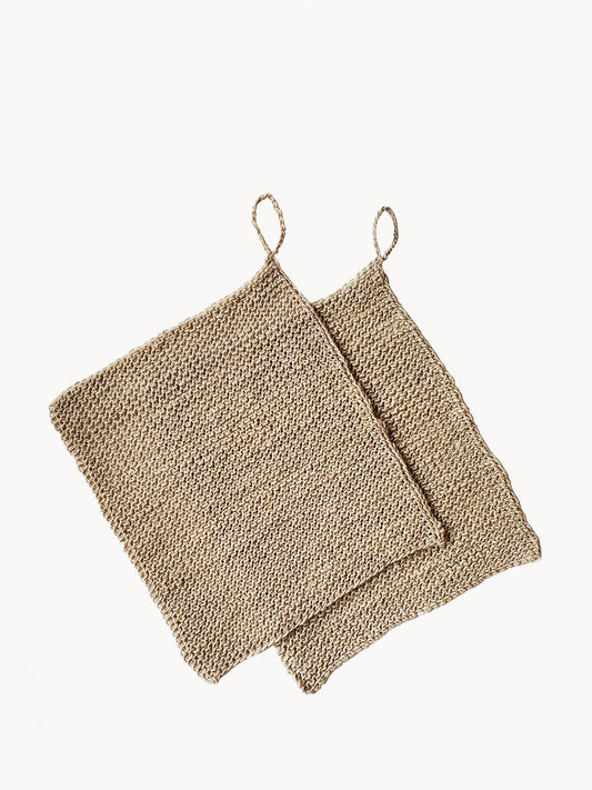 Hemp Washcloth (Set of 2) - Terra Clara