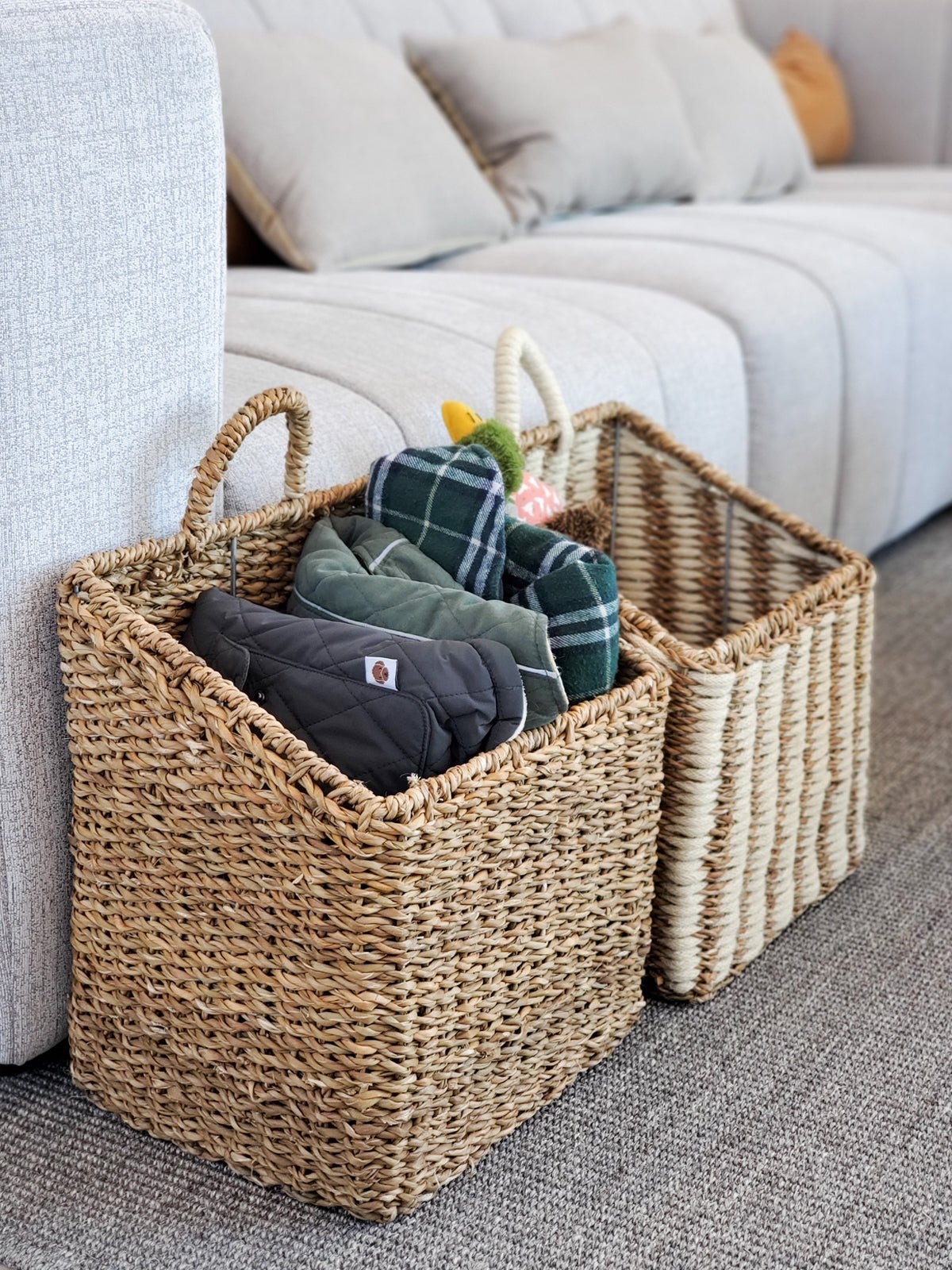 Ula Square Basket - Terra Clara